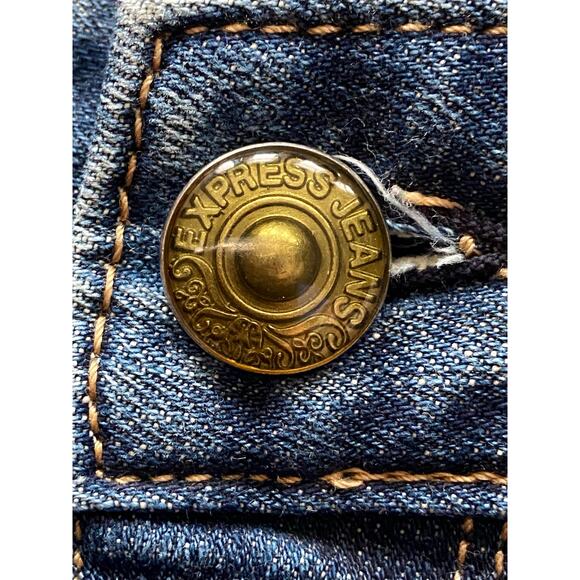 EXPRESS Skinny Curvy Fit Mid-Rise Jeans sz 8R - Picture 3 of 12